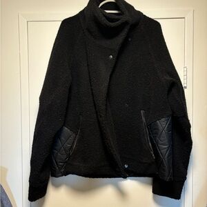 Lululemon Black Quilted Jacket size 8